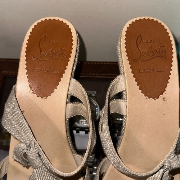 Christian Louboutin Wedge Sandal - Picture 2 of 15